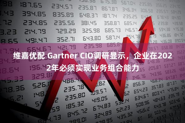 维嘉优配 Gartner CIO调研显示，企业在2022年必须实现业务组合能力